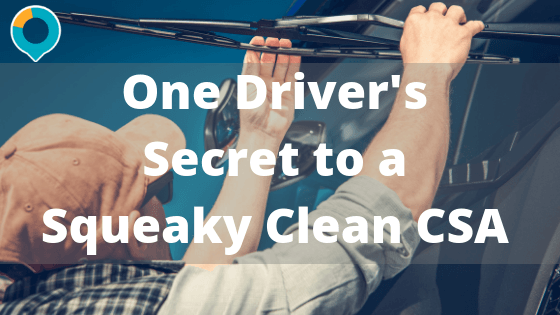One Driver’s Secret to a Squeaky Clean CSA