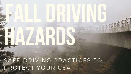 Fall Driving Hazards for Truckers