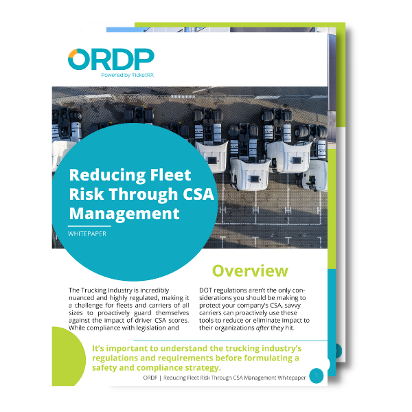 Reducing Fleet Risk Through CSA Management