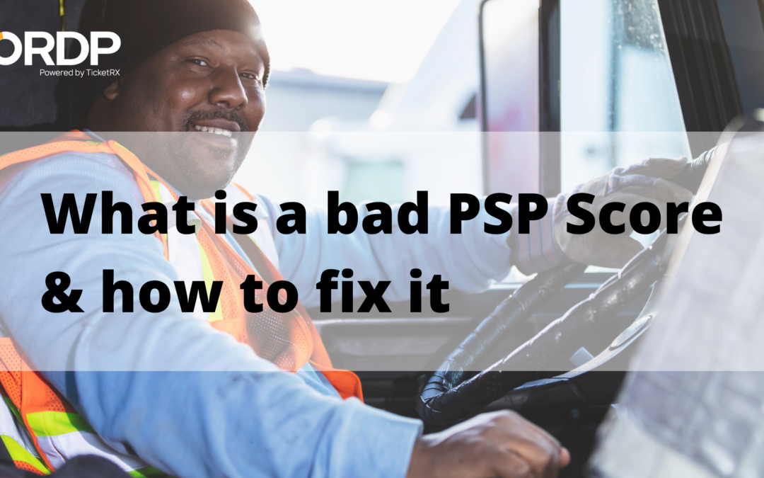 What is a bad PSP Score?