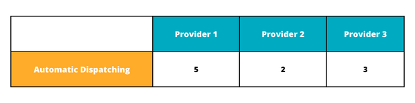 Evaluate solutions offered by fleet management companies table